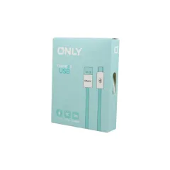 CABLE USB MOD 116 - MACARON - ONLY - TC - VERDE