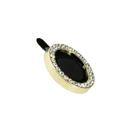 PROTECTOR DE CAMARA - MODO-005 STRASS - IPH 13 MINI / 13 - ONLY - DORADO