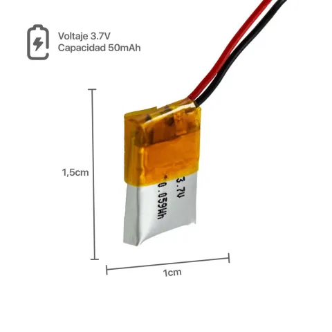 BATERIA DE TABLET 301012 - 50mAh - 1 x 1.5 cm