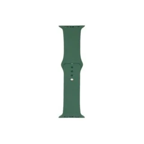 MALLA RELOJ MODS-753 SILICONA LISA 42 - ST - VERDE