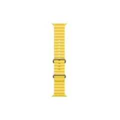 MALLA RELOJ MODS-754 SILICONA CORRUGADA 38 - ST - AMARILLO