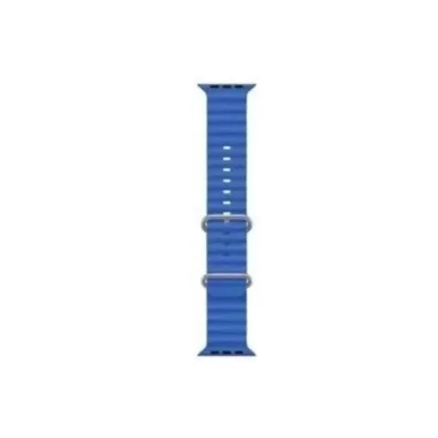 MALLA RELOJ MODS-754 SILICONA CORRUGADA 38 - ST - AZUL