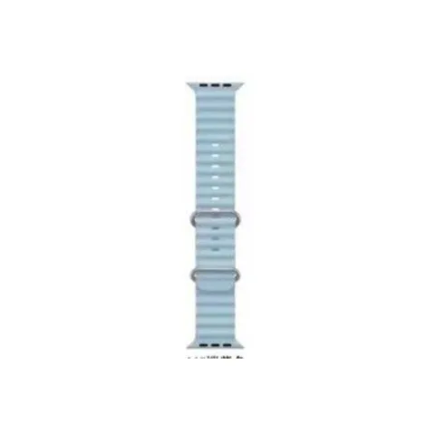MALLA RELOJ MODS-754 SILICONA CORRUGADA 38 - ST - CELESTE