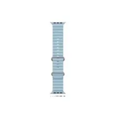 MALLA RELOJ MODS-754 SILICONA CORRUGADA 38 - ST - CELESTE