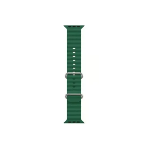 MALLA RELOJ MODS-755 SILICONA CORRUGADA 42 - ST - VERDE