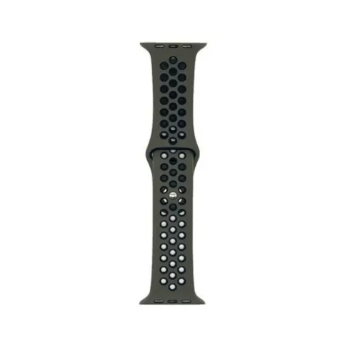 MALLA RELOJ MODS-765 SILICONA BICOLOR 42 - ST - GRIS