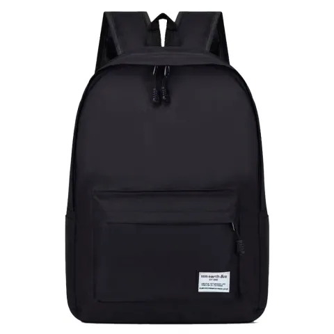 MOCHILA LISA ECONÓMICA MODS-1107 - ST - NEGRO