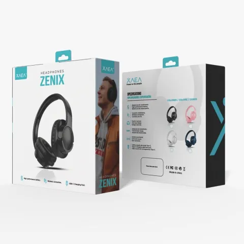 AURICULAR BT MODO-705 ZENIX - NEGRO