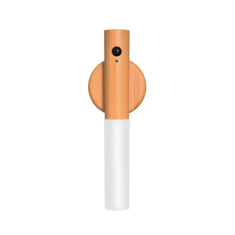 LAMPARA DE PARED ANTORCHA MAGNETICA MODV-001D - VARIOS - MADERA CLARO
