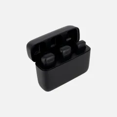 MICROFONO INALAMBRICO DOBLE CON ALMACENADOR DE CARGA MODV-003R - VARIOS - NEGRO