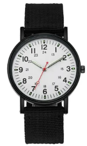 RELOJ MASCULINO LX01 MODV-005K - VARIOS - NEGRO/BLANCO