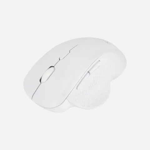 MOUSE ERGONOMICO INALAMBRICO + BT RECARGABLE MODX-00DW - XAEA - BLANCO