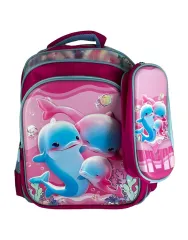 MOCHILA SET INFANTIL MODV-00BS - VARIOS - DELFINES