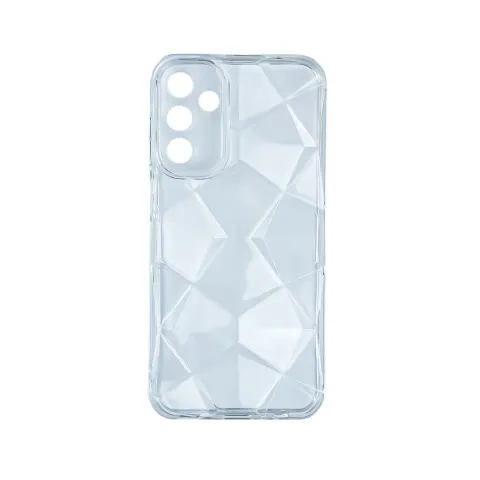 TPU MOD608 TEXTURA ROMBO - XIA REDMI 15C - YEXA- TRANSPARENTE