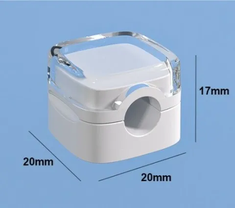 ORGANIZADOR PARA CABLES MAGNETICO PACK X 6 MODV-00DN - VARIOS - BLANCO