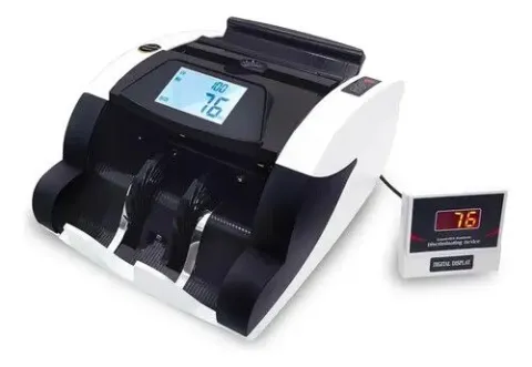 CONTADORA DE BILLETE BLACK CON VISOR