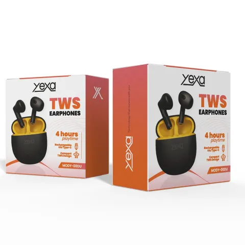 MANOS LIBRES TWS MODY-00DU - YEXA - NEGRO
